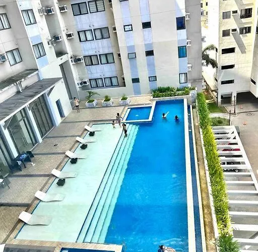 Living, The Persimmon Double Beds Apartment *